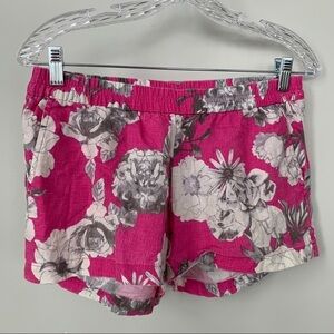 Kut from the Kloth 100%‎ Linen Heathered  Pink Shorts Size 6